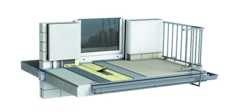 Хидроизолационна мембрана за бързи ремонти на балкони и тераси