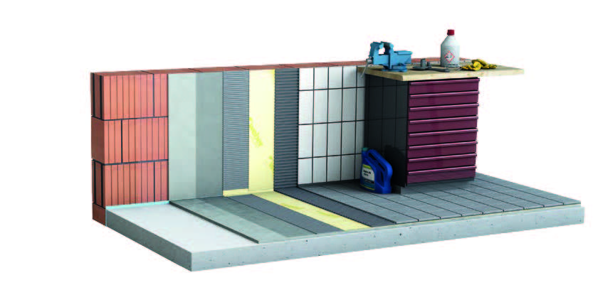 Хидроизолационна мембрана за натоварени помещения и критични основи