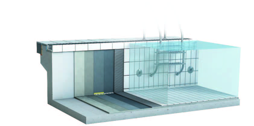 Силно еластична хидроизолация за басейни