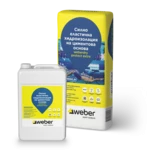 Двукомпонентна силно еластична хидроизолация weberdry protect extra