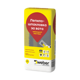 Лепило-шпакловка за минерална вата и естествени изолационни материали weberguard MW MAX