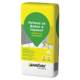 лепило за фаянс webercol standard