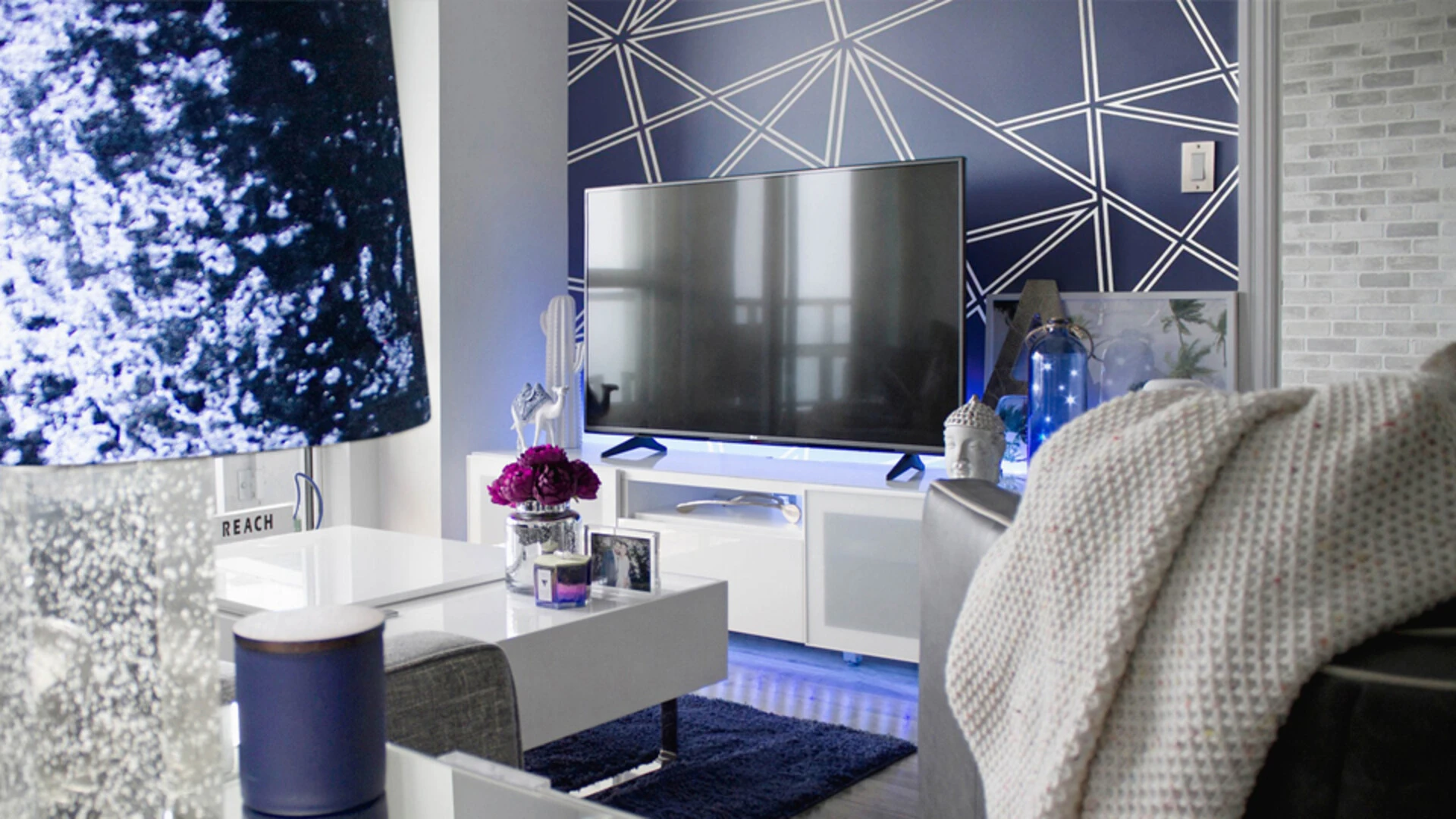 всекидневна в класическо синьо