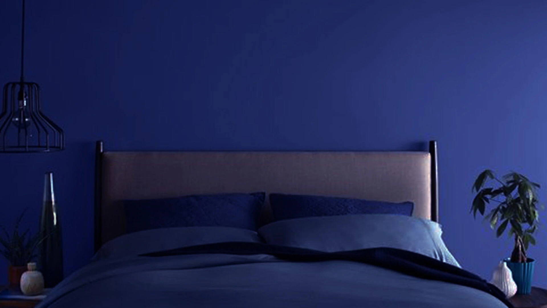 спалня в класическо синьо