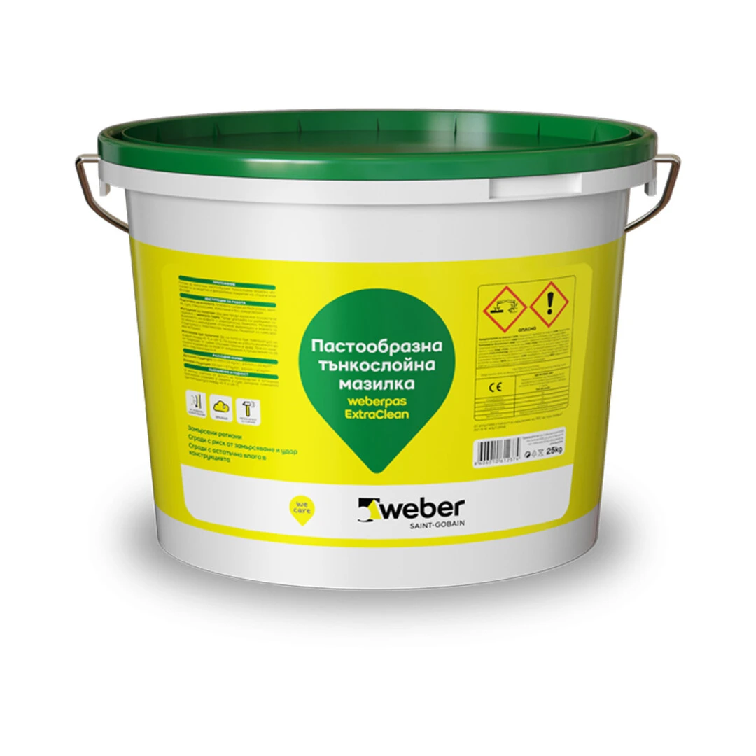 фасадна мазилка weberpas ExtraClean