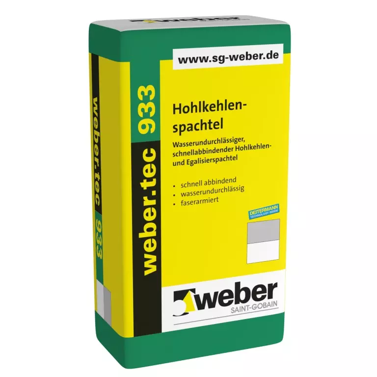 weber.tec 933 водоплътен разтвор за холкери weber.tec 933 водоплътен разтвор за холкери