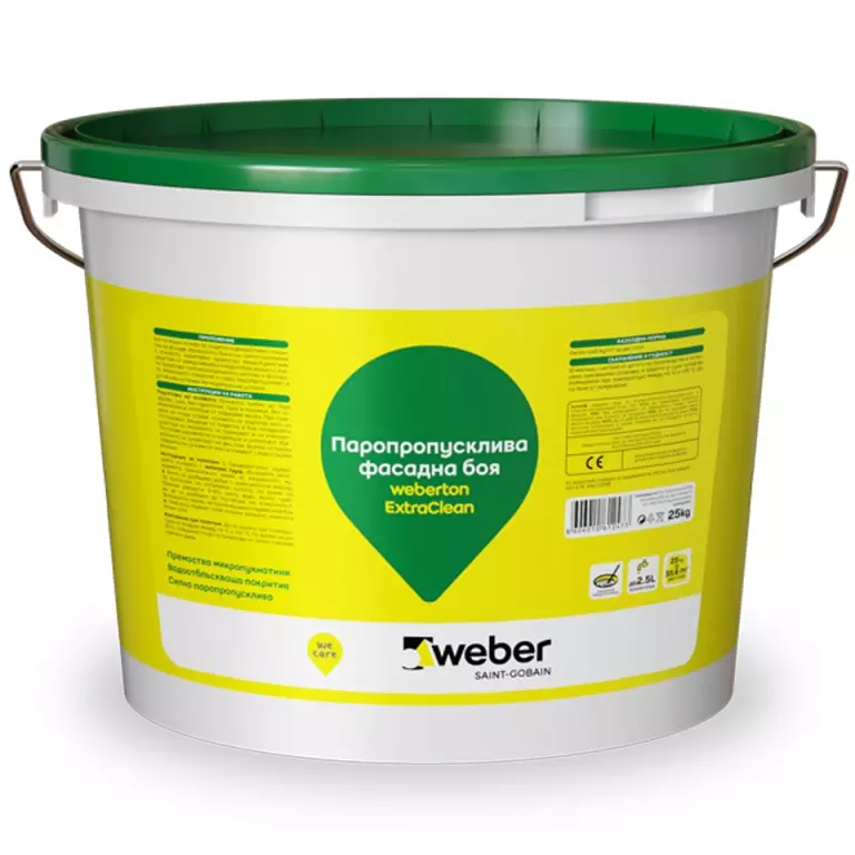 фасадна боя weberton ExtraClean