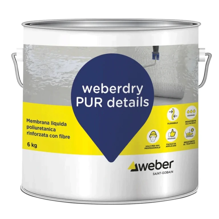 PU течна мембрана weberdry PUR details